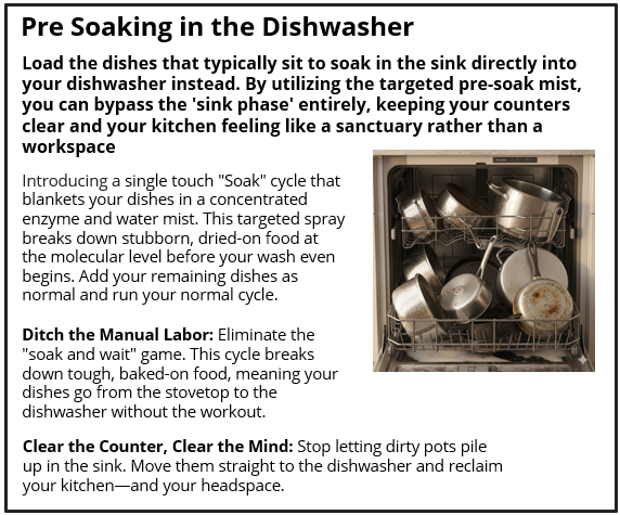 Pre Soaking in the Dishwasher
