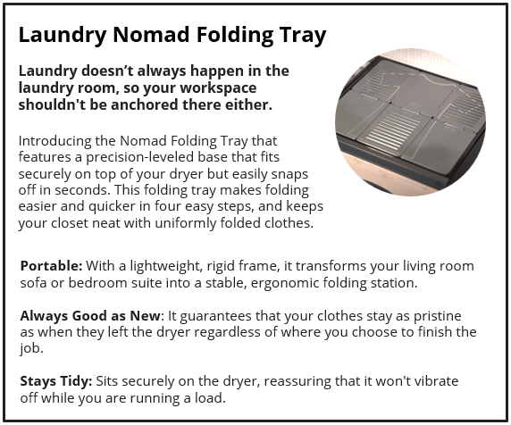 Laundry Nomad Folding Tray